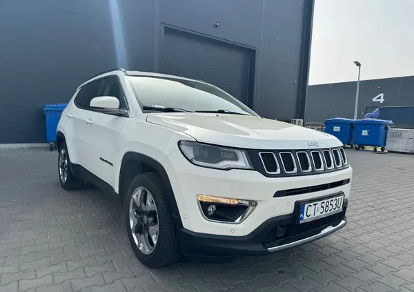 toruń Jeep Compass cena 75500 przebieg: 58000, rok produkcji 2018 z Toruń
